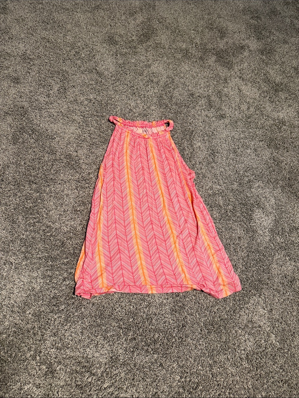 Apt. 9 Pink and Orange Striped Mini Skirt